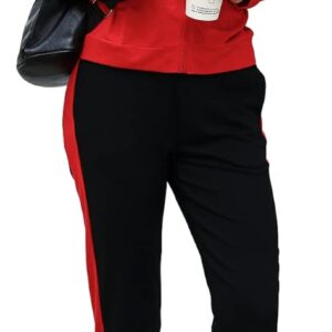 Women's Tracksuit Set - Long Sleeve Zip Up