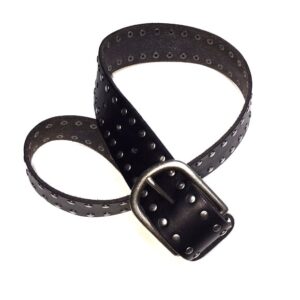 Studded Leather Belt